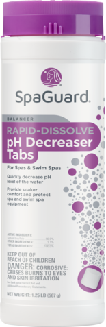 SpaGuard pH Decreaser Rapid Dissolve Tablets