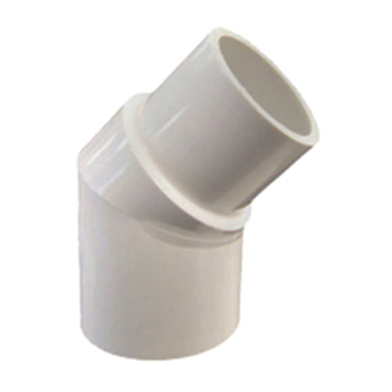 PVC 427-020 Fitting 2" Schedule 40 PVC Street 45 Elbow Spigot X Socket