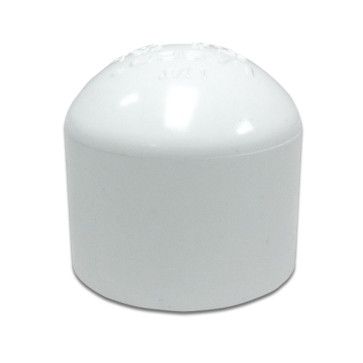 PVC 447-020 2" Sch 40 PVC Cap - Socket