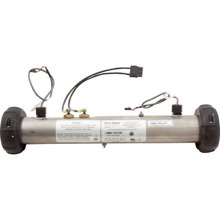 Balboa 26-G7532 Heater, FloThru, BWG BP, 5.5kW, 230v, w/PnC, Titanium