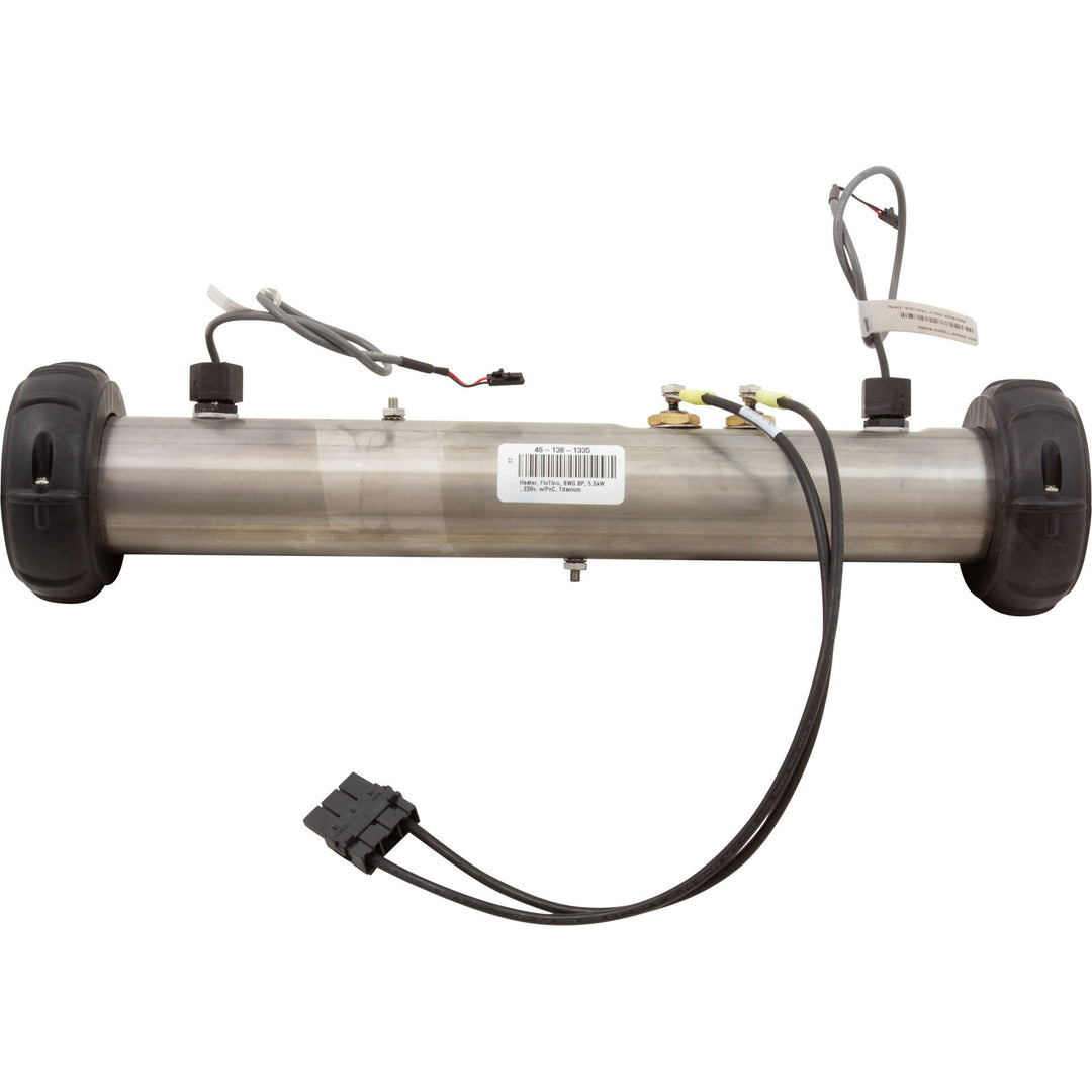 Balboa 26-G7532 Heater, FloThru, BWG BP, 5.5kW, 230v, w/PnC, Titanium