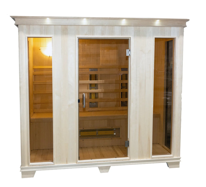 Qca Spas TheraSauna TS8753UF Far Infrared Sauna  - 4 Person Straight Bench