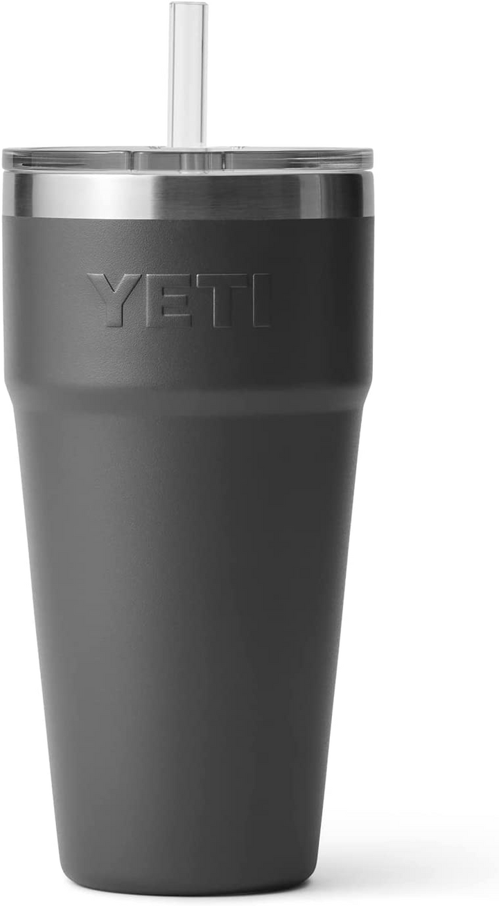 YETI Rambler 26oz Stackable Cup With Straw Lid