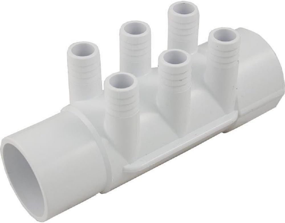 Waterway 672-7150 Spa Manifold 2" x 2" SPG x (6) 3/4" RB