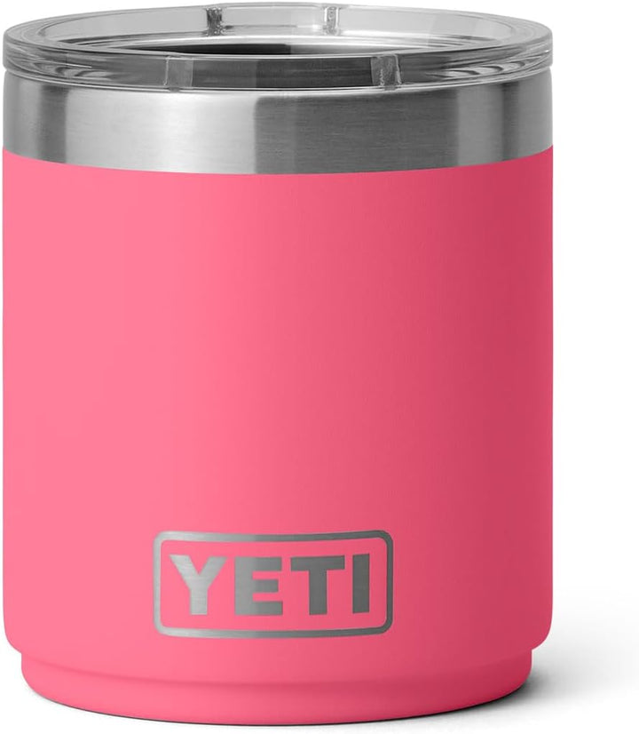 YETI 21071507389 Rambler 10 oz Collapsible Lowball - Tropical Pink
