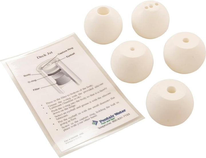 Pentair 590010 Pentair Deck Jets Eyeball Kit for Pool Water Features