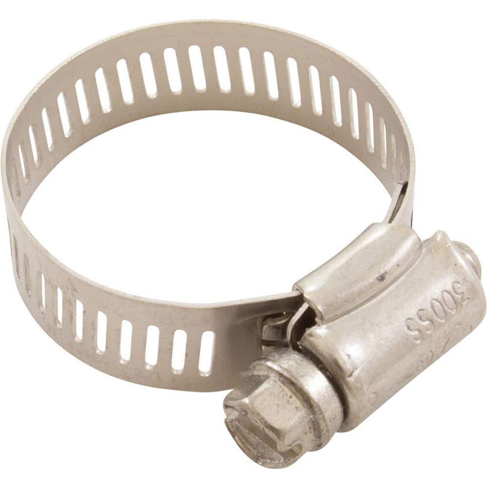 Aladdin Stainless Steel Clamp, 1" to 2" with 5/16" Hex head