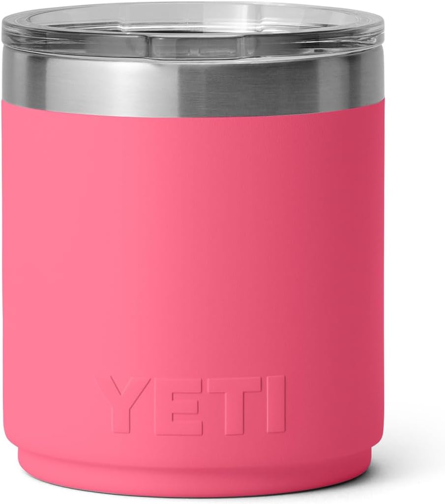 YETI 21071507389 Rambler 10 oz Collapsible Lowball - Tropical Pink