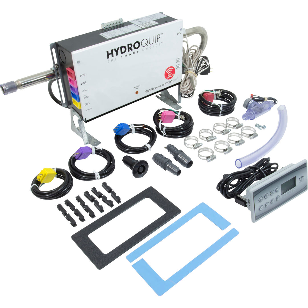 58-355-2062 Hydro-Quip Gecko Control, P1, P2, Bl, CP, 4.0kW Low Flow Heater, in.k8, 3 Wire