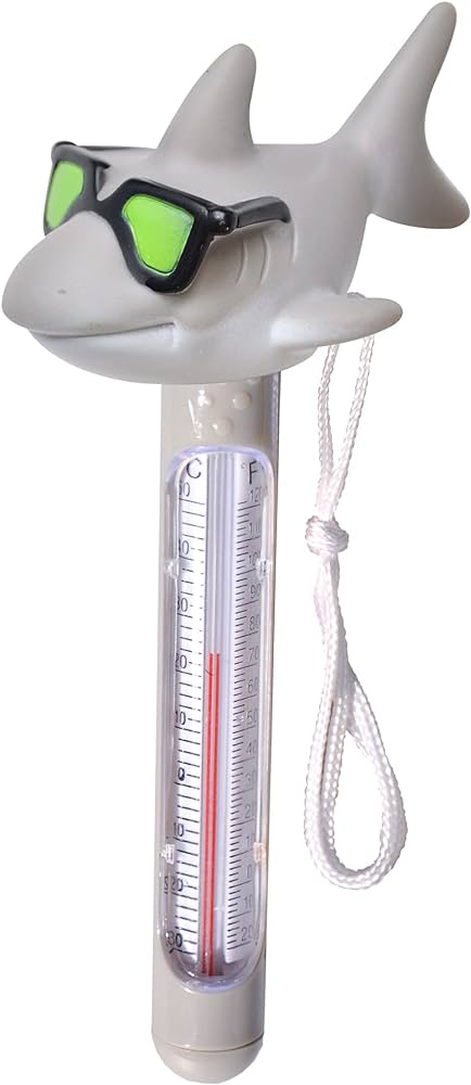 Swimline 9226 CoolShark Soft Top Floating Thermometer