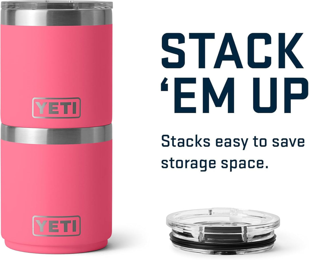 YETI 21071507389 Rambler 10 oz Collapsible Lowball - Tropical Pink