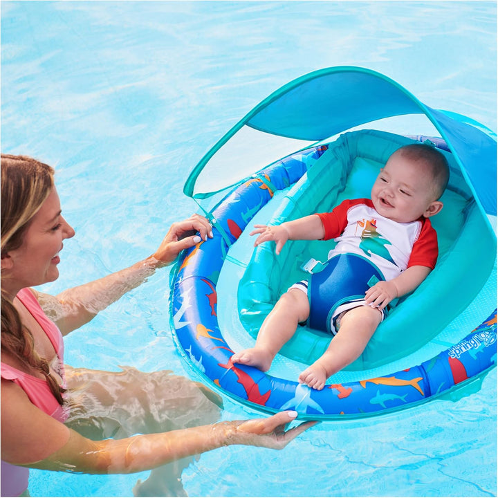 Swimways 6071614 Premium Infant Springfloat with Canopy