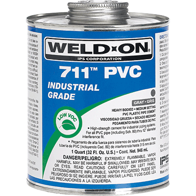 Harrington Plastics 711QG Heavy body Grey Glue, Quart