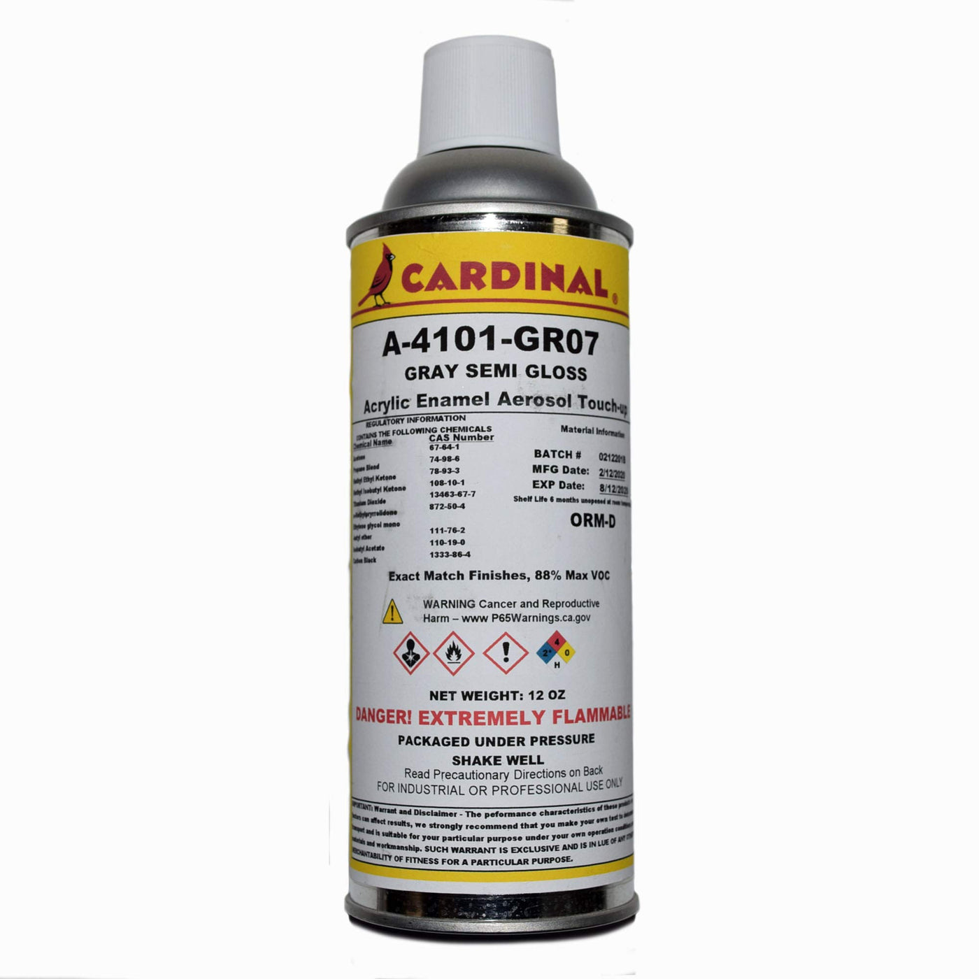 Cardinal Gray CRG-NONSKID Touch-Up Spray Paint