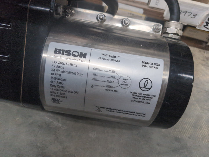 Coverstar E2000 115V Latham Sealed Motor (Replaces E1088 Bison Electric Auto Cover Motor)
