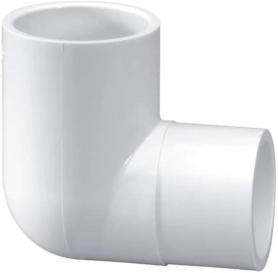 PVC 409-020 Fitting 2" Schedule 40 PVC 90 Street Elbow Spigot X Socket