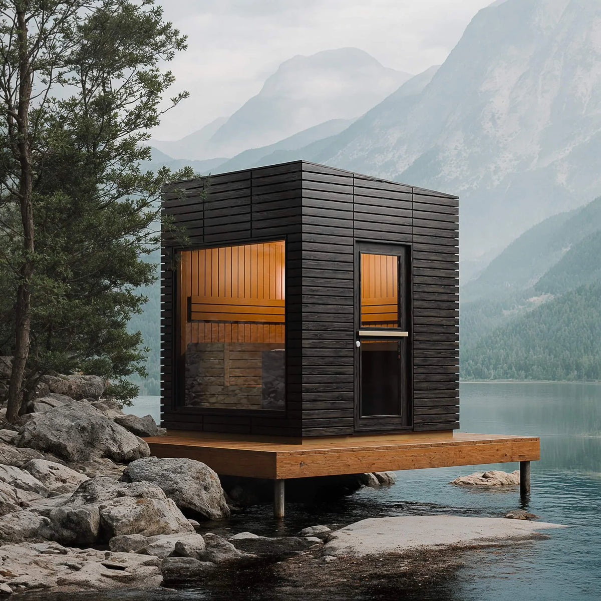 Alpina Outdoor Sauna — Harvia Collection