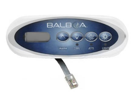 Balboa 55472 Topside Control, VL200 Mini Oval Panel, LED/4 Buttons ...