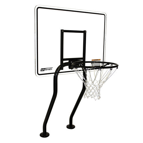 S.R. Smith Pro Style Basketball Backboard, Rim, Net, Ball, Pump (No Uprights)