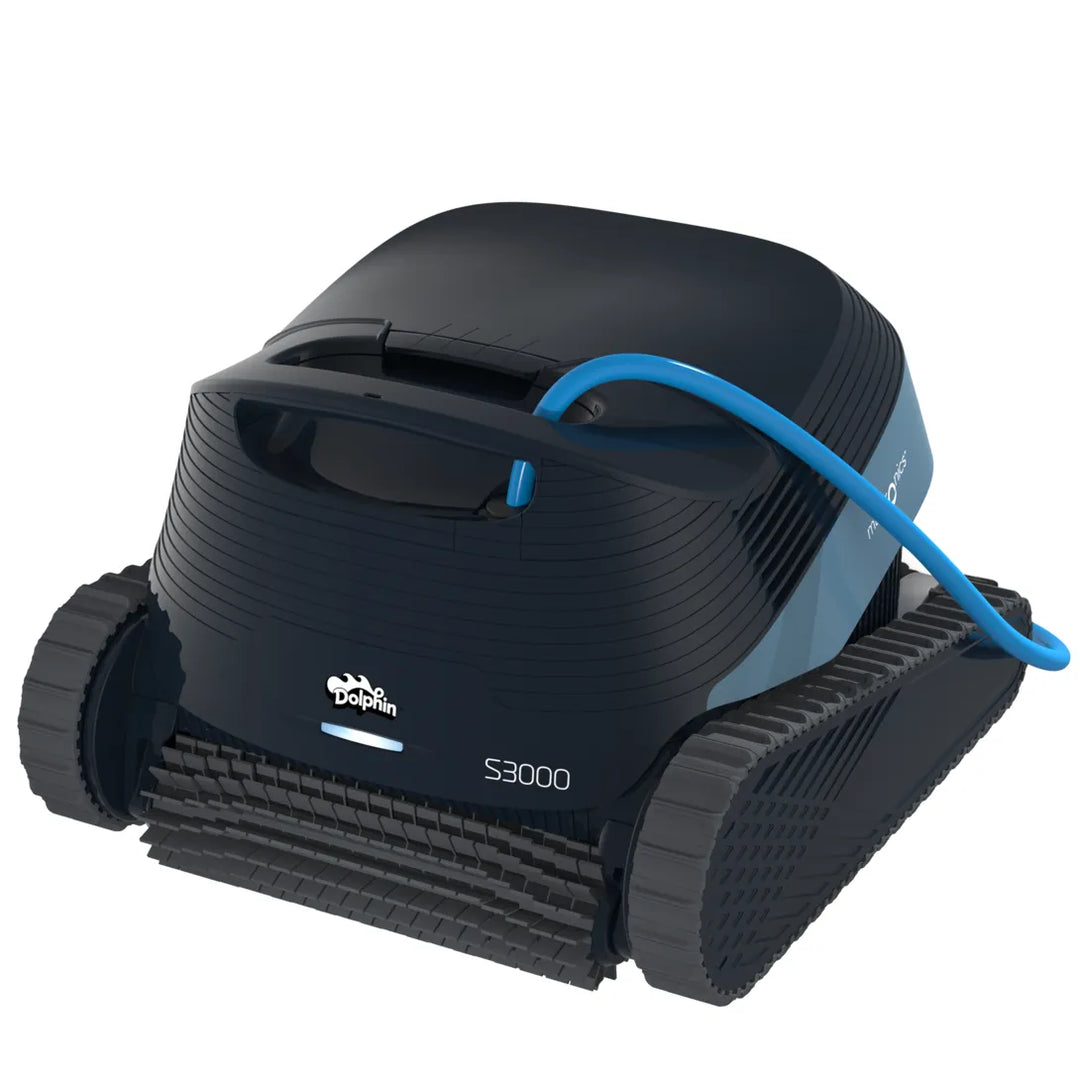 Dolphin S3000 Deluxe robotic pool cleaner (Maytronics 99996292-US) with swivel cable