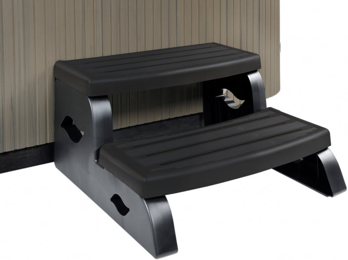 Leisure Concepts DuraStep II Black Spa Steps Purchased w/Spa