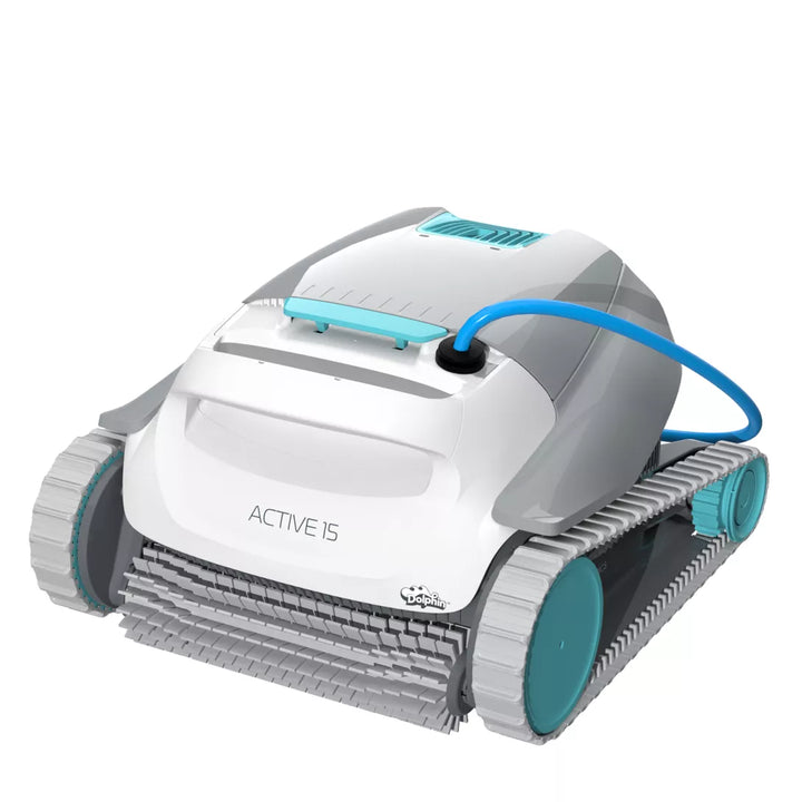 Maytronics Active 15 Robotic Pool Cleaner <=33' Pools, 2YW, Includes Rolling Caddy