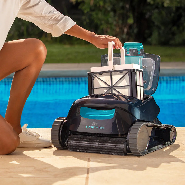 Maytronics Liberty 200 Cordless Robotic Pool Cleaner <=33' Pools, 2YW