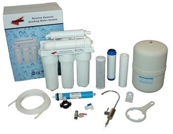 American Granby HROK5 Advanced 5-Stage Reverse Osmosis System - 75 GPD with Storage Tank