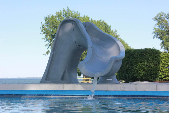 Global Pool Products Splash Pool Slide