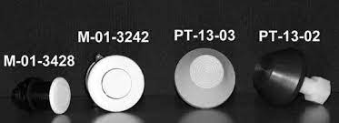 Aladdin Air Button Transmitter, PT Series Bulb Actuator,1.5" Shaft & Nut, Beige