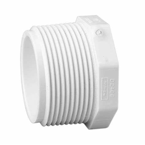 450-020 SCH 40 Plug MPT 2 - High-Quality Durable Plumbing Plug