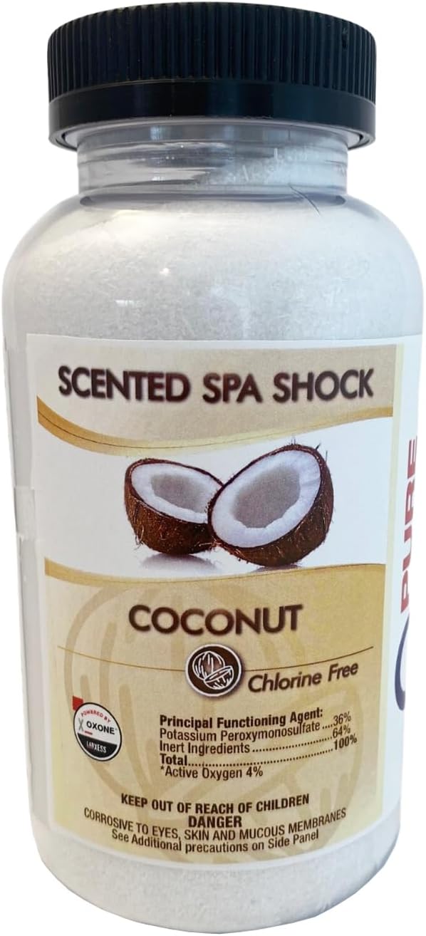 Pure and Simple Fragrance Spa Shock Coconut 1.875 lbs.