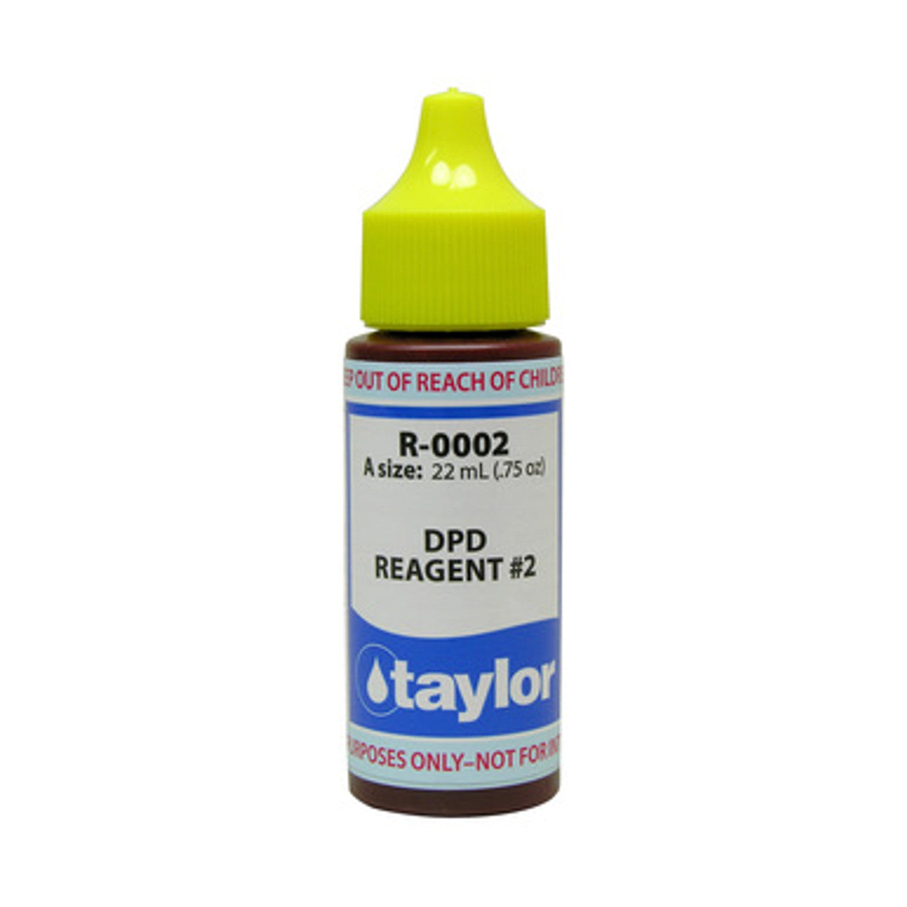 Taylor R-0002-A DPD Reagent #2, .75 oz, Dropper Bottle