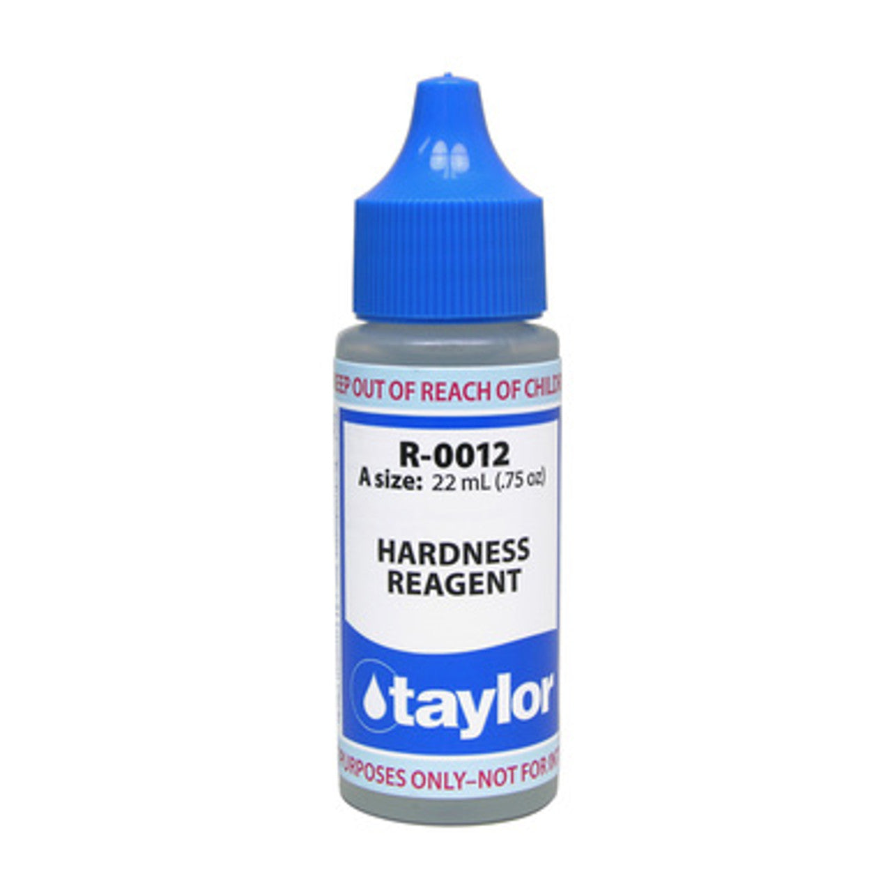 Taylor R-0012-A Hardness Reagent, .75 oz, Dropper Bottle