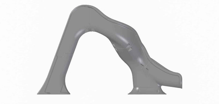 Global Pool Products Rip Tide Pool Slide