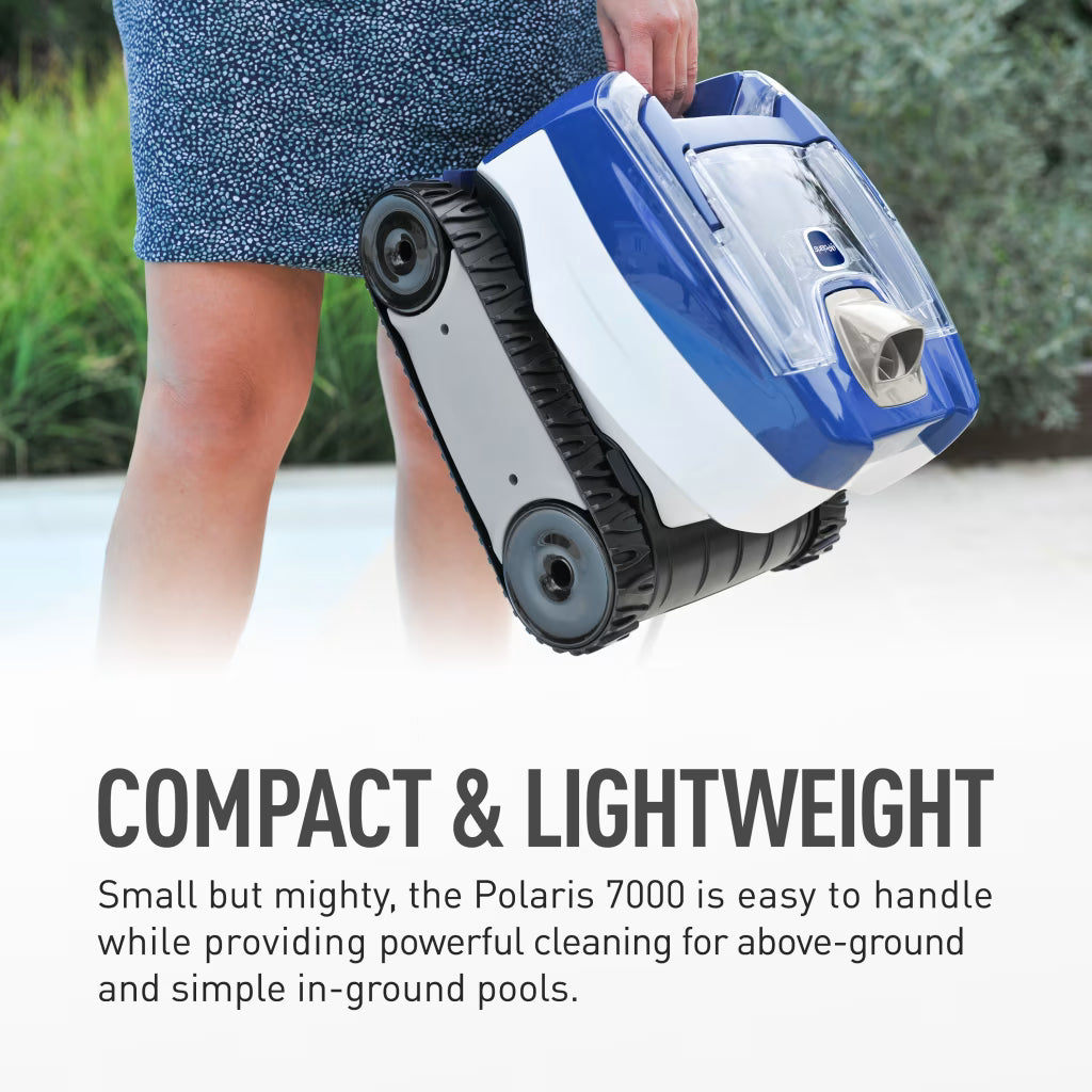 Polaris F7000 Polaris 7000 Robotic Pool Floor & Cove Cleaner For Flat Bottom Pools Up To 30'