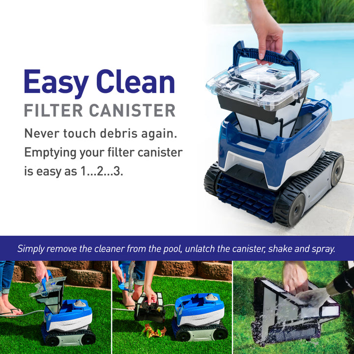Polaris F7000 Polaris 7000 Robotic Pool Floor & Cove Cleaner For Flat Bottom Pools Up To 30'