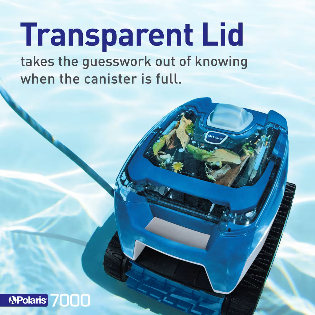 Polaris F7000 Polaris 7000 Robotic Pool Floor & Cove Cleaner For Flat Bottom Pools Up To 30'