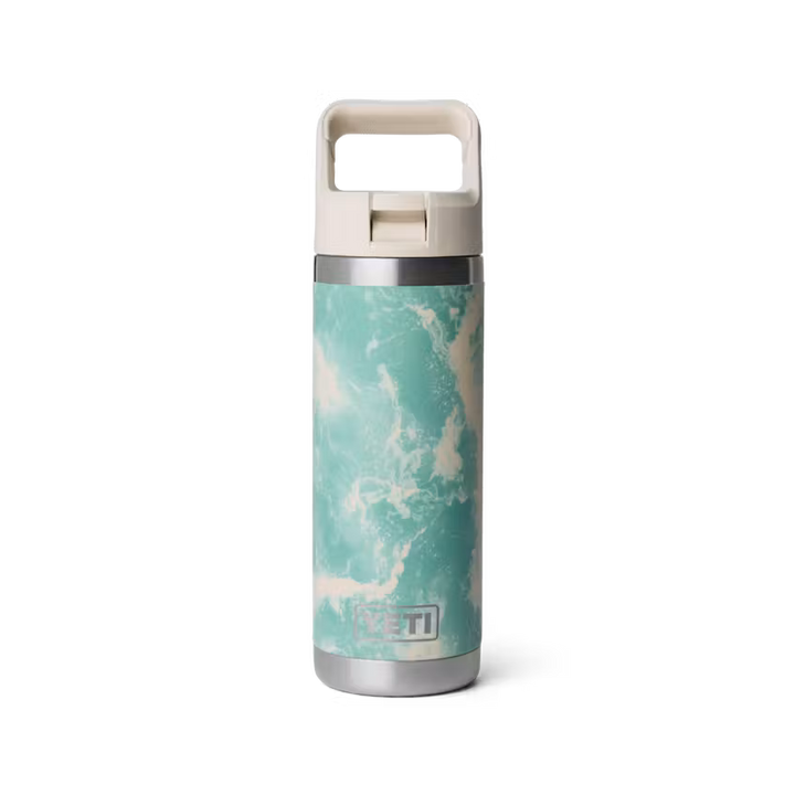 YETI Rambler Bottle 18oz w/ Color Straw Cap
