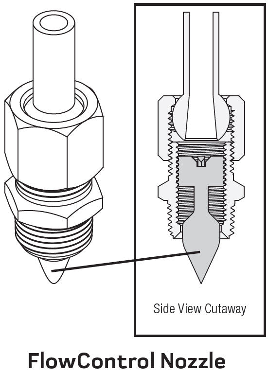 OA89012A - Jandy Brass FlowControl Nozzle