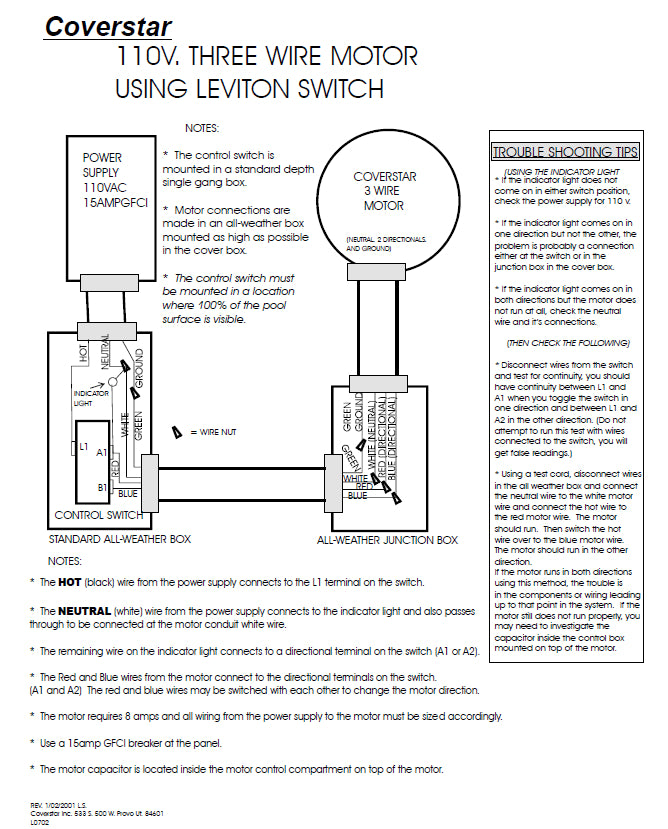 A0605 Coverstar Leviton Key Switch