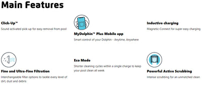 Maytronics Liberty 400 Cordless Robotic Pool Cleaner With MyDolphin App