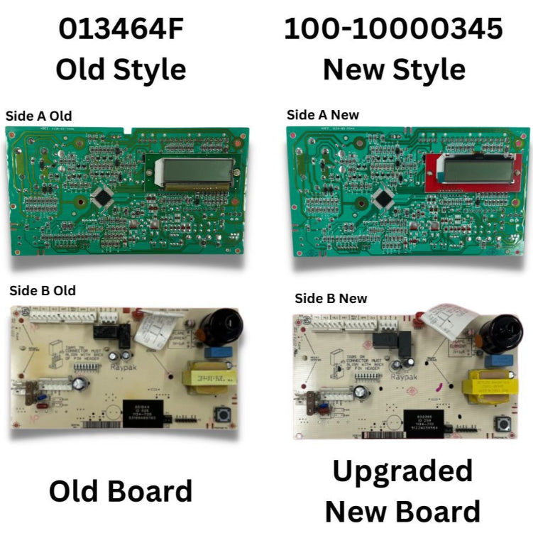 Raypak 100-1000345 PCB P.C. Board/Controller (Replacement For Part # 013460F)