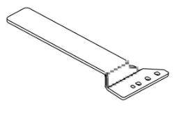 MC0657 APC Adjustable Lead Edge Insert Bracket Left For Top & Under Track Covers