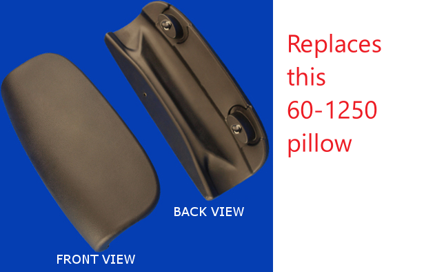 Bullfrog Spas 60-00948 Pillow, Neck, R-Series, Foam, 2018-2022, Replaces 60-1250 Pillow