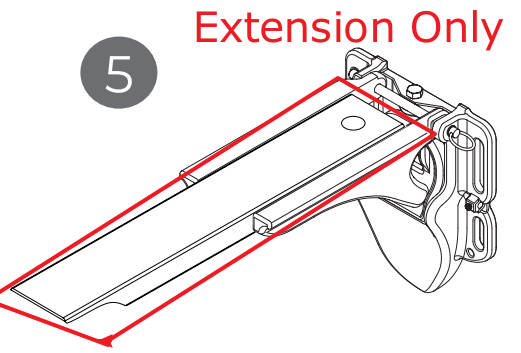 APC KA0308 Atlas Bracket Extension Arm Kit, 20" - 24"