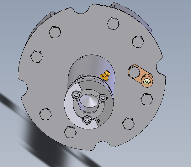 Cover-Pools 180315 Cover-Pools End Hub Motor End Right - 6 Inch