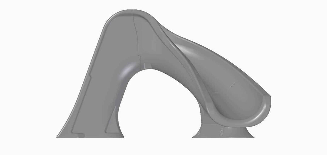 Global Pool Products Splash Pool Slide