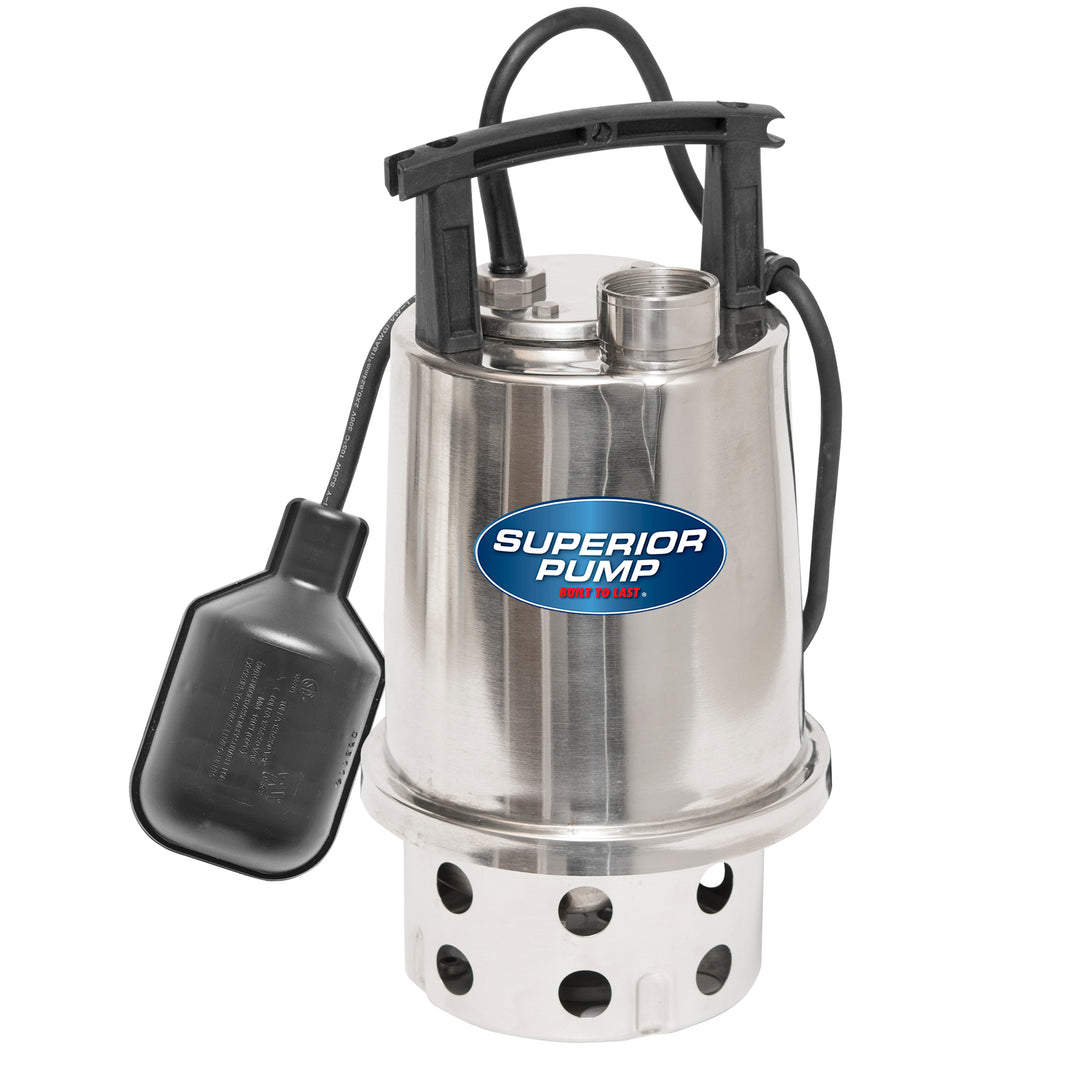 Superior Pump 92875 Superior Pump High-Efficiency Submersible Sump Pump - Model 92875