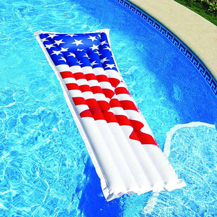 Swimline 90176 Americana Series Mattress Inflatable Float